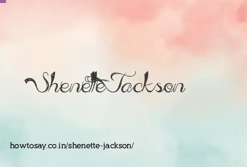 Shenette Jackson