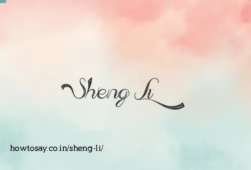 Sheng Li