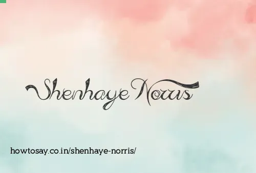Shenhaye Norris