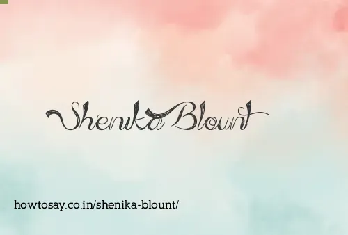 Shenika Blount