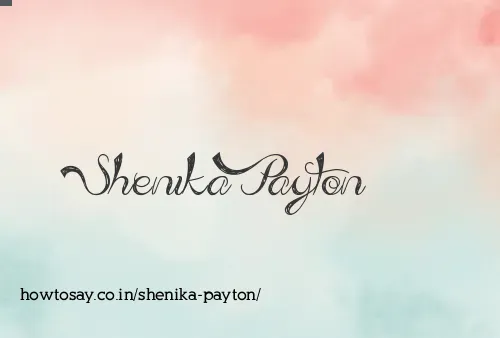 Shenika Payton