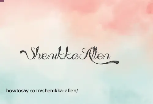 Shenikka Allen