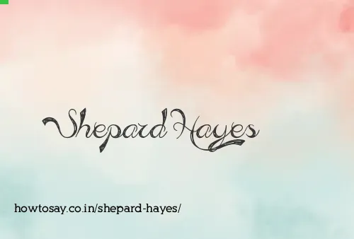 Shepard Hayes