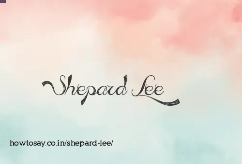 Shepard Lee