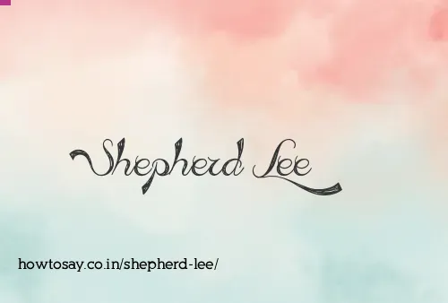 Shepherd Lee