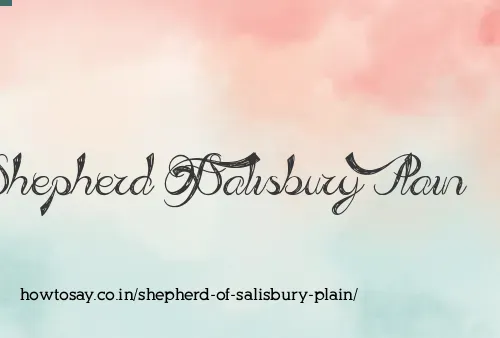 Shepherd Of Salisbury Plain