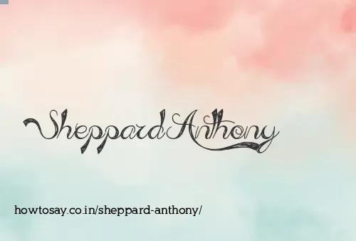 Sheppard Anthony
