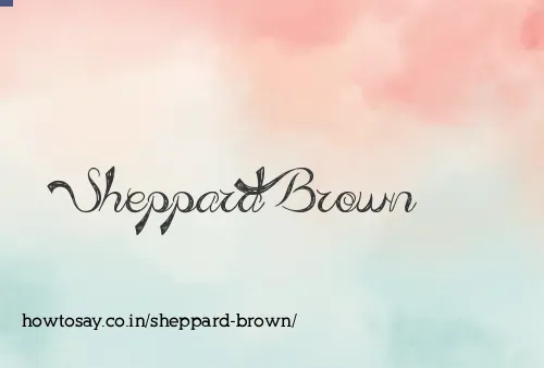 Sheppard Brown