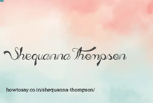 Shequanna Thompson