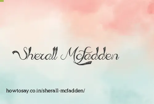 Sherall Mcfadden