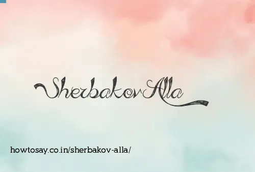 Sherbakov Alla