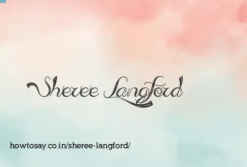 Sheree Langford