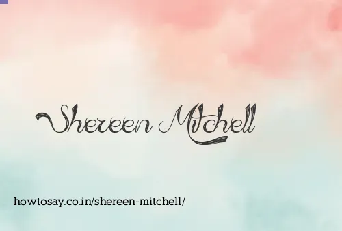 Shereen Mitchell