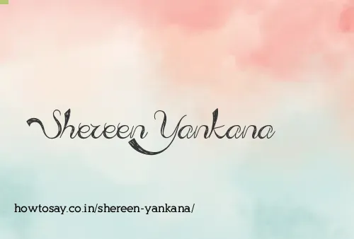Shereen Yankana
