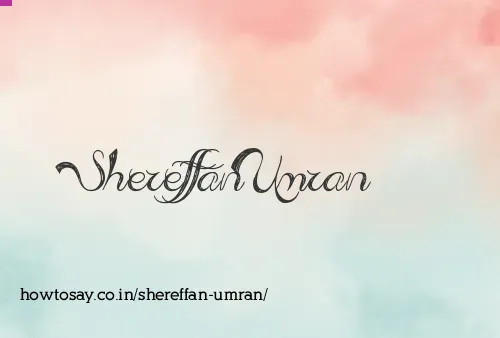 Shereffan Umran
