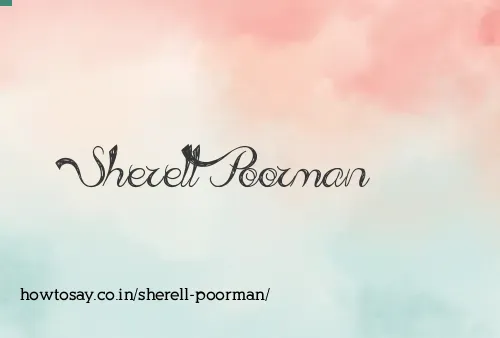 Sherell Poorman