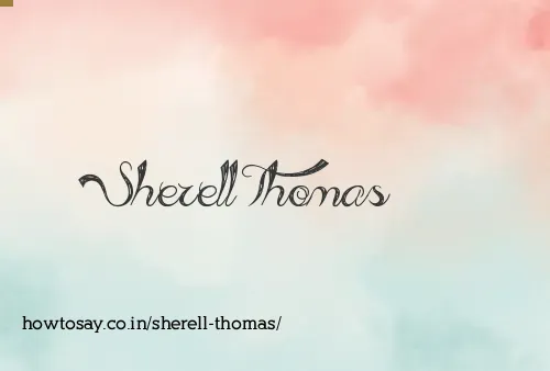 Sherell Thomas