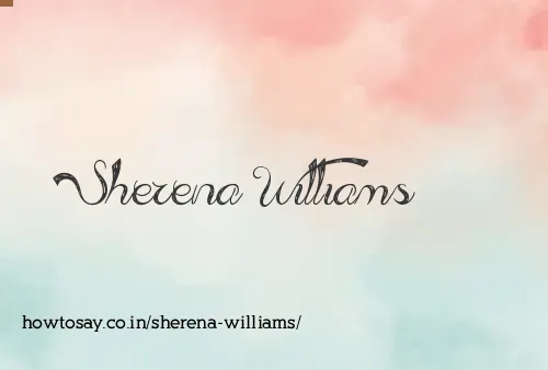 Sherena Williams