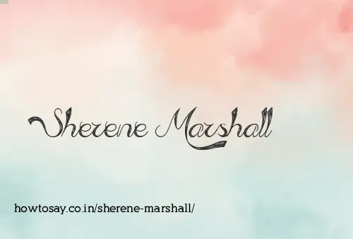Sherene Marshall