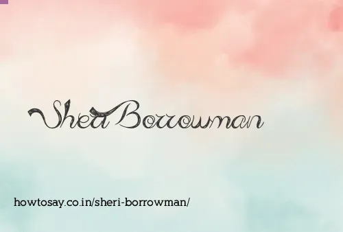 Sheri Borrowman