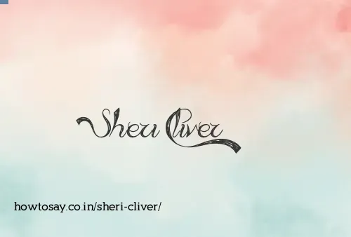 Sheri Cliver