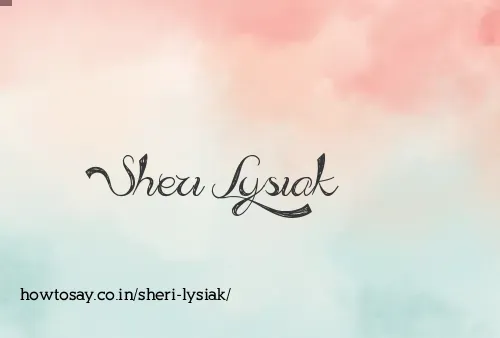 Sheri Lysiak