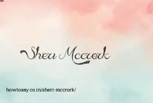 Sheri Mccrork