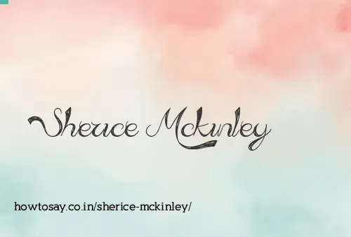 Sherice Mckinley