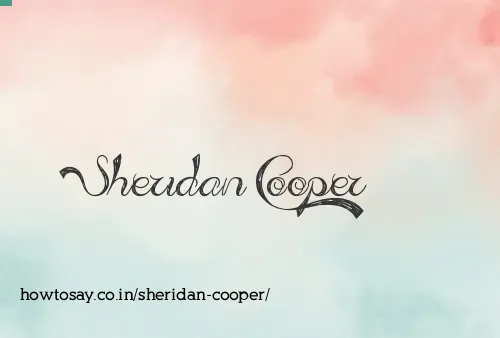 Sheridan Cooper