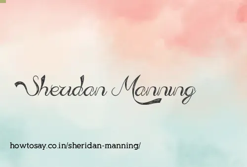 Sheridan Manning