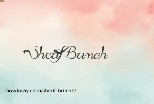 Sherif Brimah