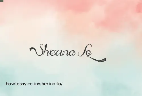 Sherina Lo