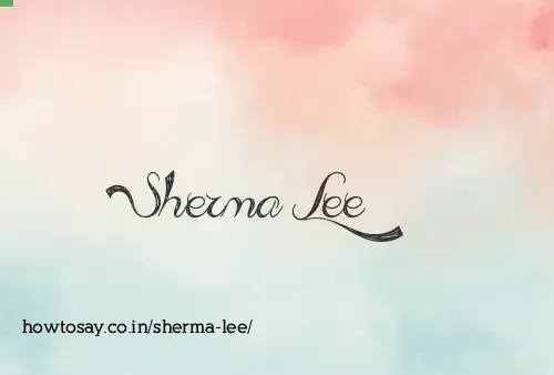 Sherma Lee
