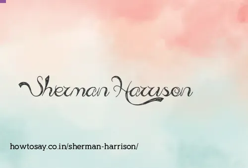 Sherman Harrison