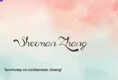 Sherman Zhang