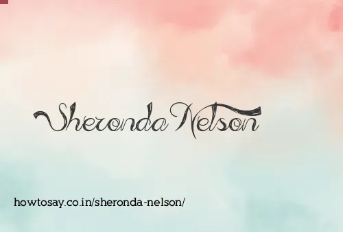 Sheronda Nelson