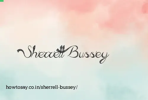 Sherrell Bussey