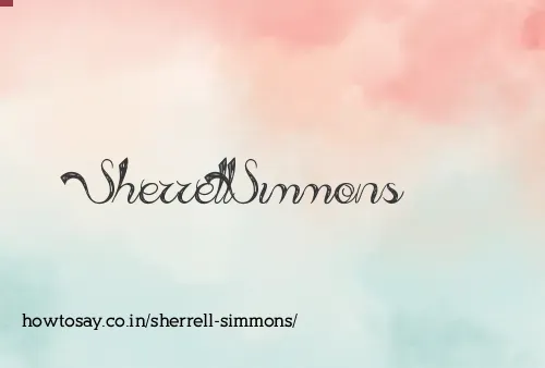 Sherrell Simmons