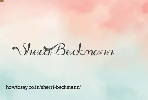 Sherri Beckmann