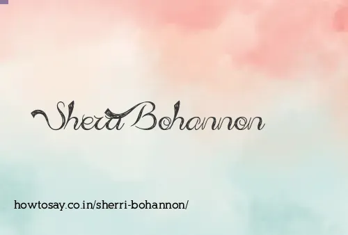 Sherri Bohannon