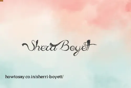 Sherri Boyett