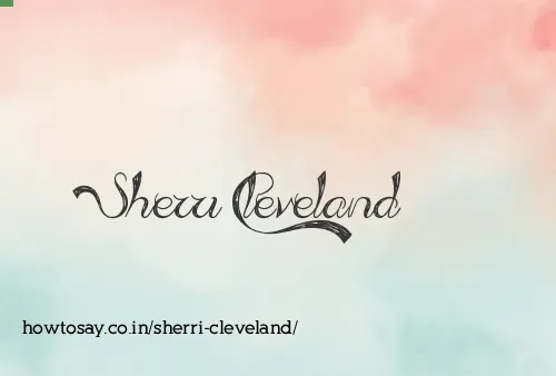 Sherri Cleveland