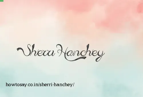 Sherri Hanchey