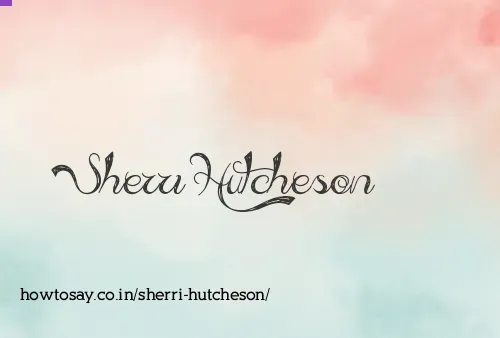 Sherri Hutcheson