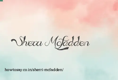 Sherri Mcfadden