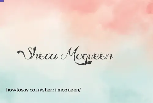 Sherri Mcqueen