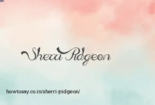 Sherri Pidgeon