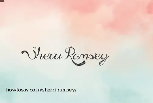 Sherri Ramsey
