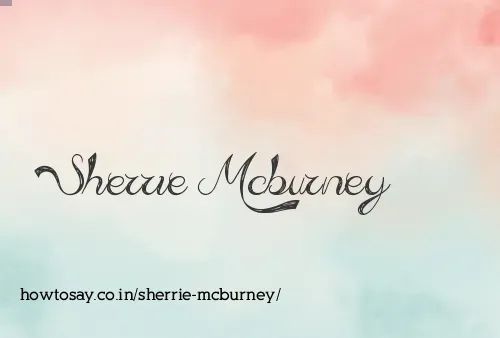 Sherrie Mcburney