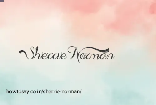 Sherrie Norman